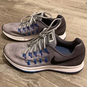 nike zoom pegasus 33 grey running shoes